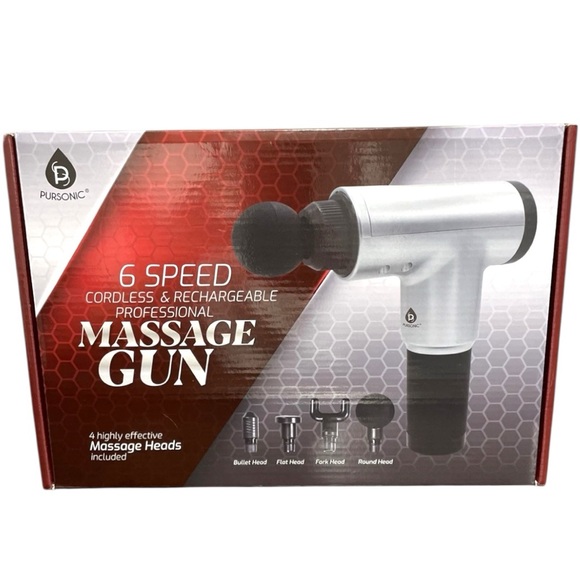 Pursonic 6-Speed Cordless Massage Gun,New Products : American Fashion Style Bags On Sale